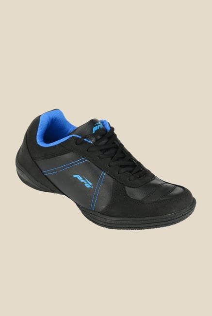 Khadim's Pro Black & Blue Running Shoes Khadim's Pro Black & Blue Running Shoes
