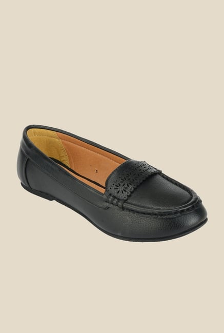 Khadim's Sharon Black Loafers Khadim's Sharon Black Loafers