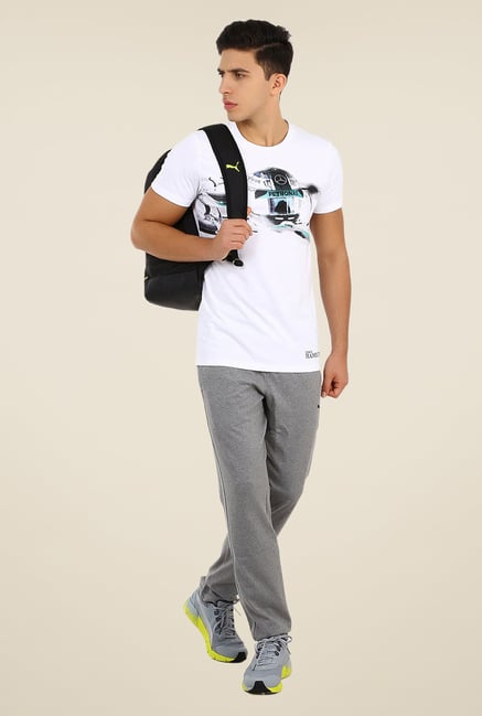 Puma White Graphic Print T Shirt Puma White Graphic Print T Shirt