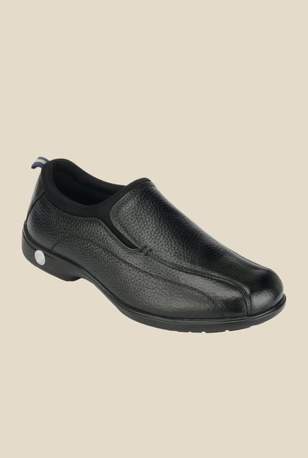Khadim's British Walkers Black Slip-Ons Khadim's British Walkers Black Slip-Ons