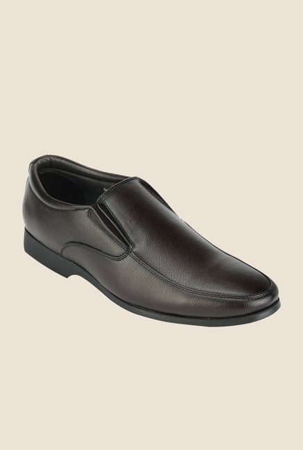 Khadim's Lazard Brown Slip-Ons Khadim's Lazard Brown Slip-Ons