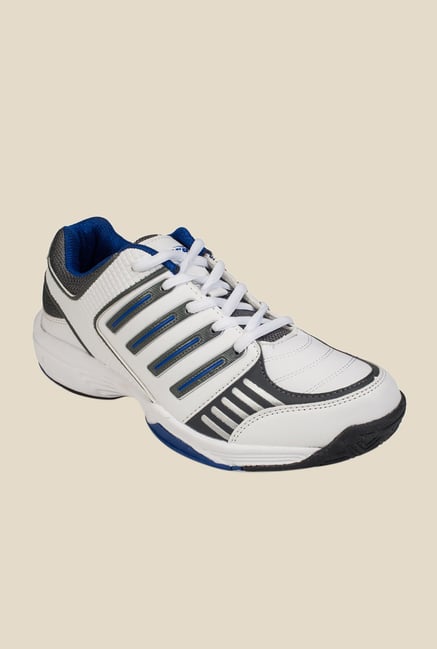 Khadim's Pro White & Blue Running Shoes Khadim's Pro White & Blue Running Shoes