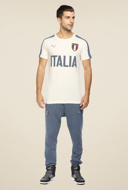 Puma White Logo Print T Shirt Puma White Logo Print T Shirt