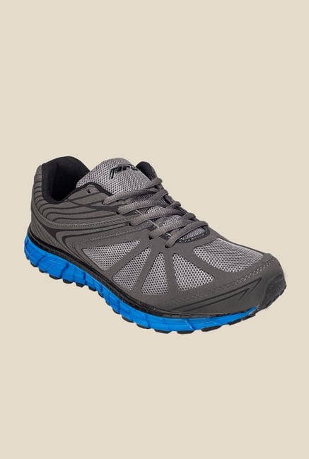 Khadim's Pro Dark Grey & Blue Running Shoes Khadim's Pro Dark Grey & Blue Running Shoes