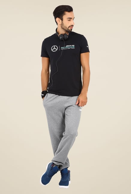 Puma Black Logo Print T Shirt Puma Black Logo Print T Shirt