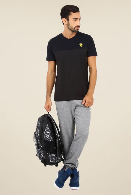 Puma Black Logo Print T Shirt Puma Black Logo Print T Shirt