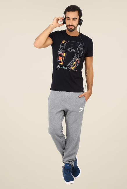 Puma Black Graphic Print T Shirt Puma Black Graphic Print T Shirt