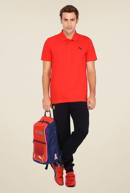 Puma Red Polo T Shirt Puma Red Polo T Shirt