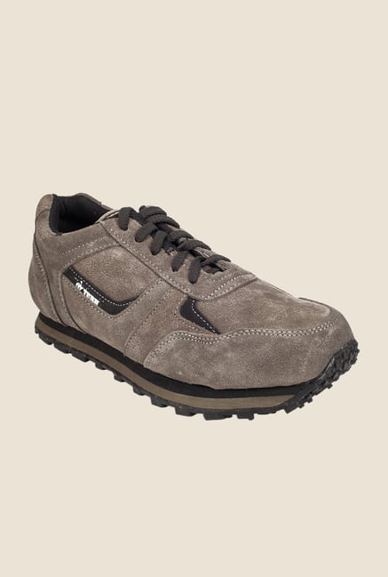 Khadim's Turk Dark Grey Casual Shoes Khadim's Turk Dark Grey Casual Shoes
