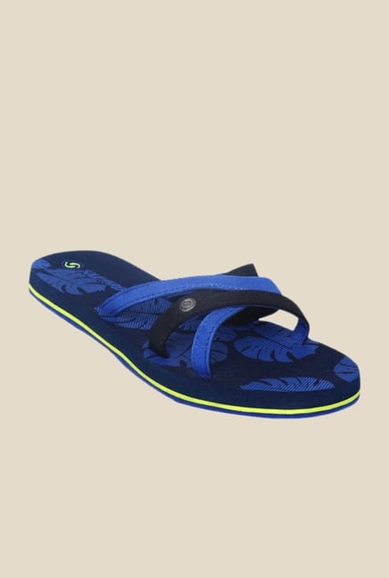 Solethreads Coco Navy & Royal Blue Flip Flops Solethreads Coco Navy & Royal Blue Flip Flops