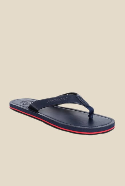 Solethreads Frazer Navy Flip Flops Solethreads Frazer Navy Flip Flops