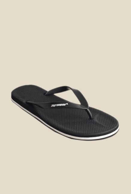 Solethreads Gripster Black Flip Flops Solethreads Gripster Black Flip Flops