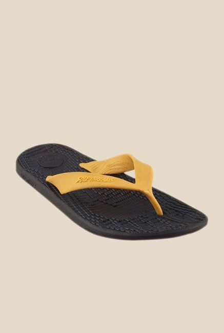 Solethreads Everlast Gold & Navy Flip Flops Solethreads Everlast Gold & Navy Flip Flops