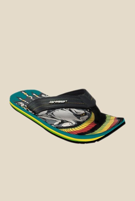 Solethreads Hippy Black Flip Flops Solethreads Hippy Black Flip Flops