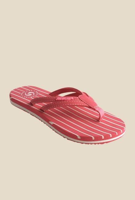 Solethreads Stripes Pink Flip Flops Solethreads Stripes Pink Flip Flops