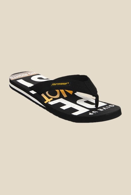 Solethreads Hope Black Flip Flops Solethreads Hope Black Flip Flops