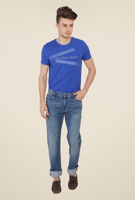 Calvin Klein Blue Light Wash Jeans Calvin Klein Blue Light Wash Jeans