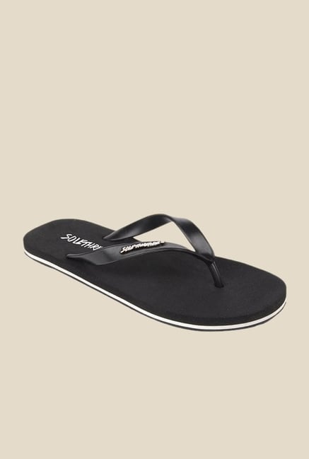 Solethreads St Basic Black Flip Flops Solethreads St Basic Black Flip Flops