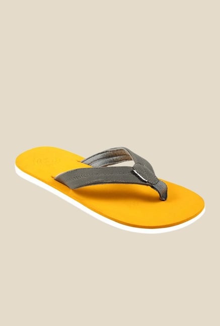Solethreads Swoosh Grey & Rust Orange Flip Flops Solethreads Swoosh Grey & Rust Orange Flip Flops