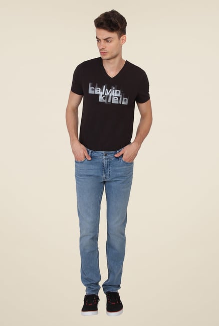 Calvin Klein Blue Light Wash Jeans Calvin Klein Blue Light Wash Jeans