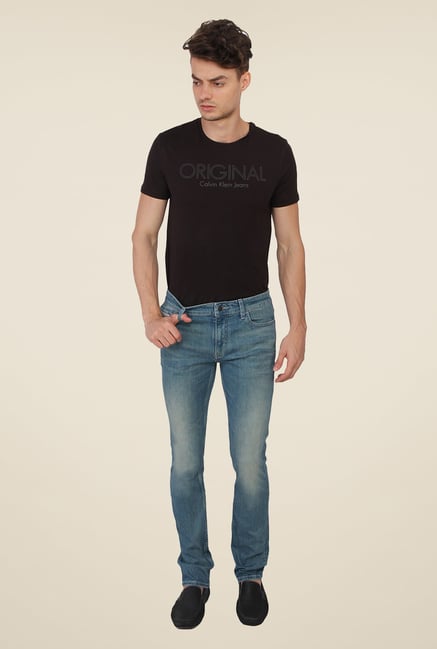 Calvin Klein Blue Light Wash Jeans Calvin Klein Blue Light Wash Jeans