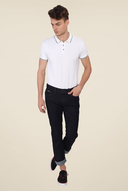 Calvin Klein Navy Skinny Fit Jeans Calvin Klein Navy Skinny Fit Jeans