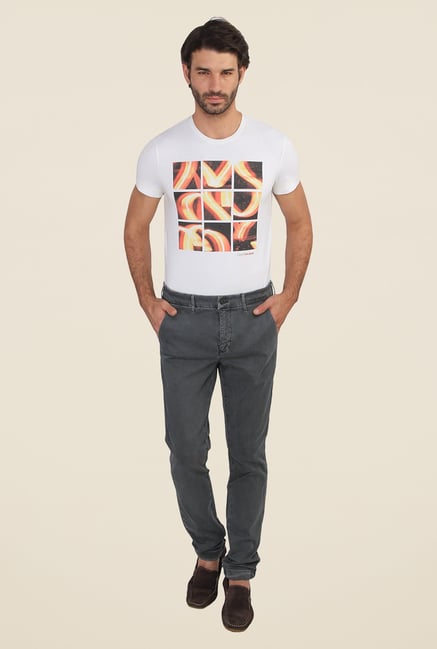 Calvin Klein Grey Solid Jeans Calvin Klein Grey Solid Jeans