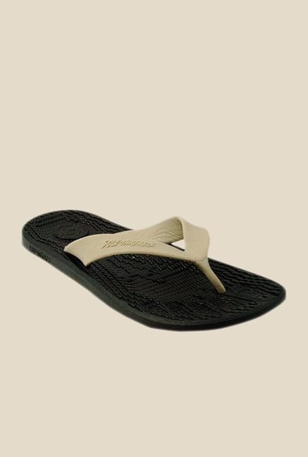 Solethreads Everlast Khaki & Black Flip Flops Solethreads Everlast Khaki & Black Flip Flops