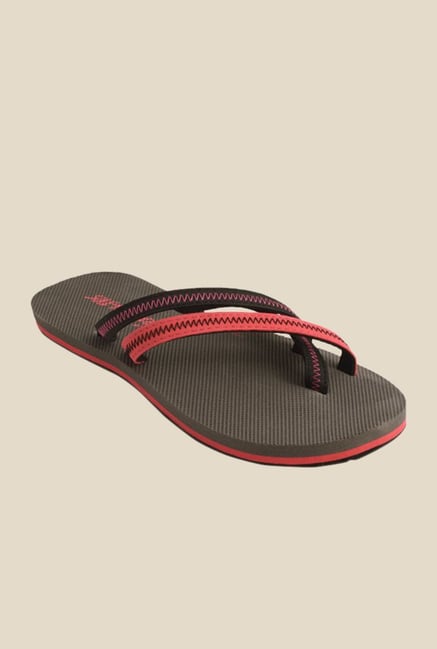 Solethreads Stark Peach & Black Flip Flops Solethreads Stark Peach & Black Flip Flops