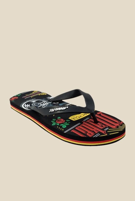 Solethreads Midowmaker Black Flip Flops Solethreads Midowmaker Black Flip Flops