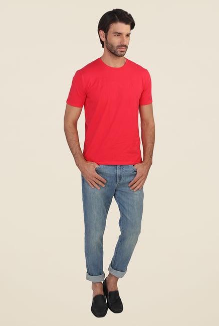 Calvin Klein Coral Solid T Shirt Calvin Klein Coral Solid T Shirt