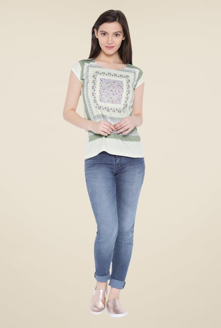 Kraus White Printed T-shirt Kraus White Printed T-shirt
