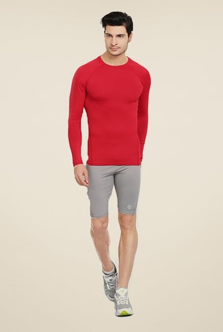 Armr Unisex Red Skyn Full Sleeve T Shirt Armr Unisex Red Skyn Full Sleeve T Shirt