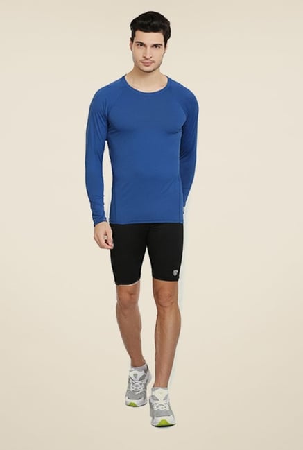 Armr Unisex Royal Blue Skyn Full Sleeve T Shirt Armr Unisex Royal Blue Skyn Full Sleeve T Shirt