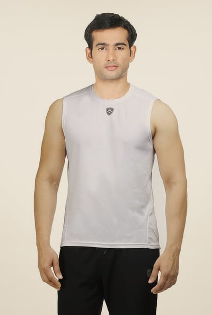 Armr White Sport Sleeveless T Shirt Armr White Sport Sleeveless T Shirt