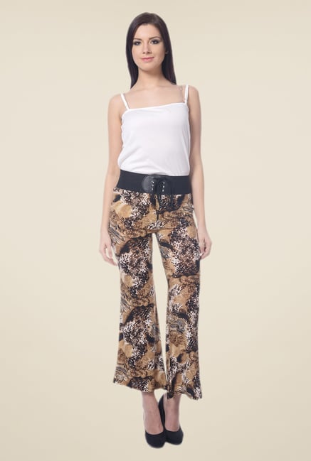 Forever Fashion Multicolor Printed Trousers Forever Fashion Multicolor Printed Trousers