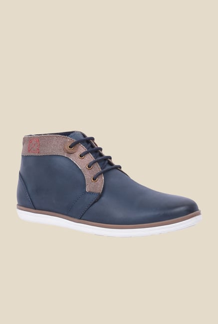 Spunk Bounce Navy Chukka Boots Spunk Bounce Navy Chukka Boots