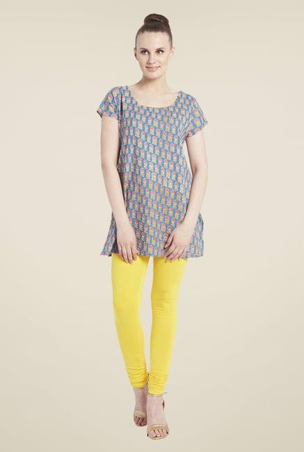 Globus Indigo Printed Kurti Globus Indigo Printed Kurti