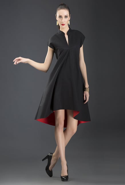 Fabindia Black Solid Dress Fabindia Black Solid Dress