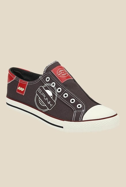Spunk Carbon Brown Slip-Ons Spunk Carbon Brown Slip-Ons
