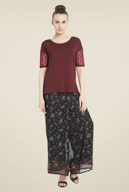 Globus Maroon Solid Top Globus Maroon Solid Top