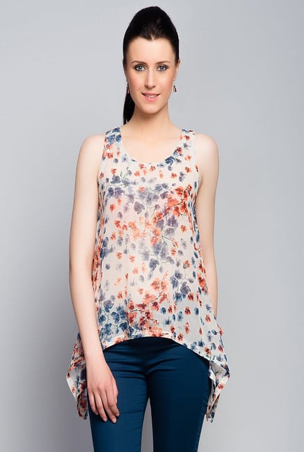 Fabindia Multicolor Printed Top Fabindia Multicolor Printed Top