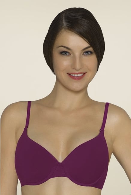 Amante Violet Padded Underwired T Shirt Bra Amante Violet Padded Underwired T Shirt Bra
