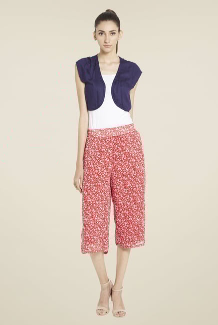 Globus Navy Solid Shrug Globus Navy Solid Shrug