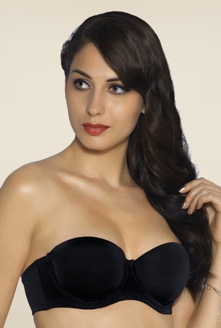 Amante Black Padded Bandeau Bra Amante Black Padded Bandeau Bra