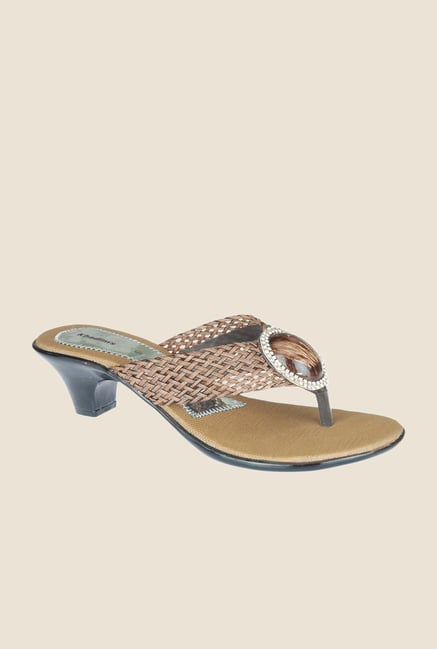 Khadim's Brown Thong Sandals Khadim's Brown Thong Sandals