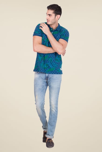 United Colors of Benetton Light Blue Skinny Fit Jeans United Colors of Benetton Light Blue Skinny Fit Jeans