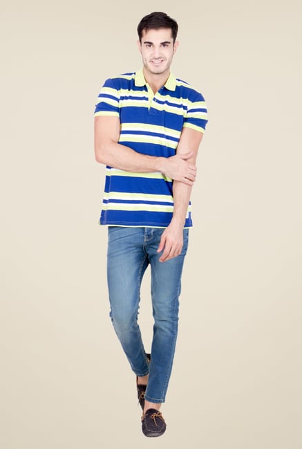United Colors of Benetton Blue Slim Fit Jeans United Colors of Benetton Blue Slim Fit Jeans