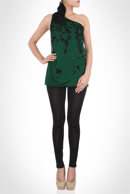 Gaurav Gupta Designer Wear Green Top by Kimaya Gaurav Gupta Designer Wear Green Top by Kimaya