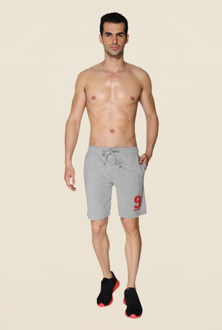 Chromozome Grey Solid Shorts Chromozome Grey Solid Shorts